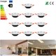 thumbnail image 5 of Luz Empotrada Led Regulable Impermeable Blanco Cálido Blanco Frío Empotrable Lámpara Led Punto De Luz Advancent HA026247-03, 5 of 7