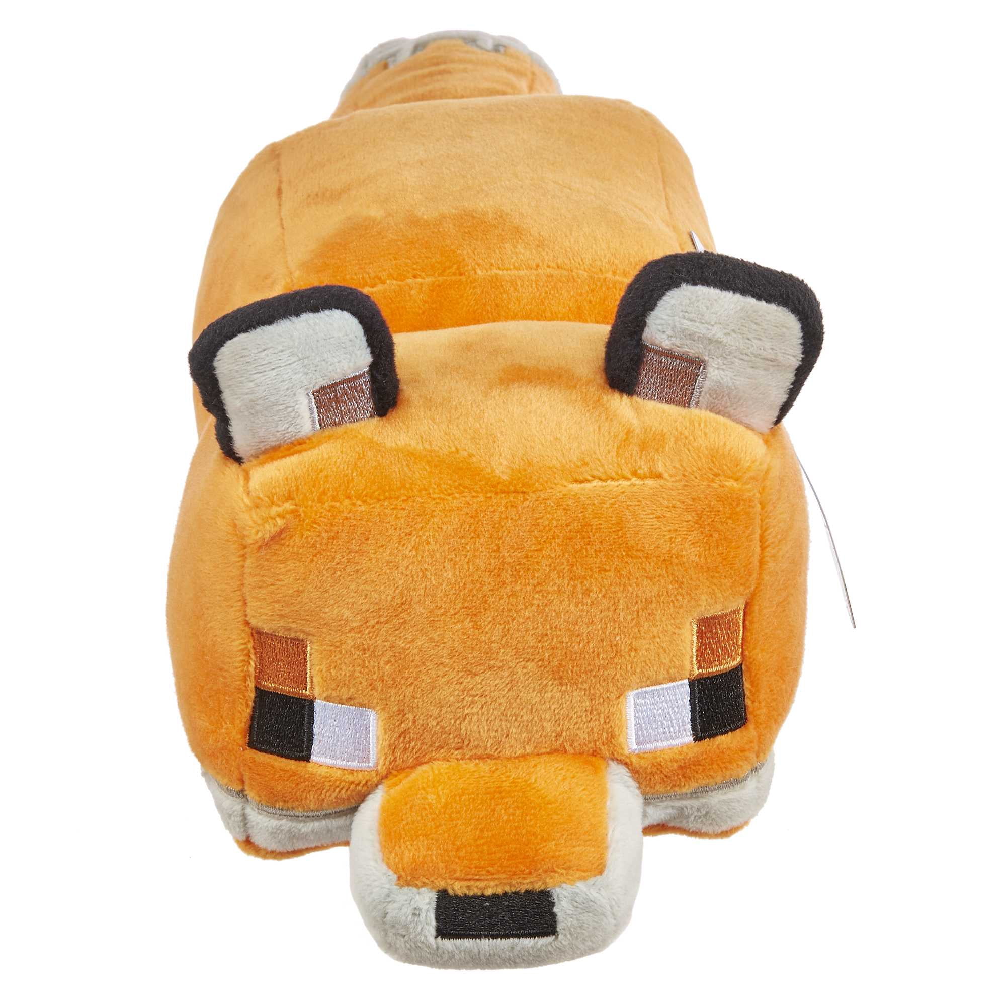 Minecraft Plush Fox Toy, 8-inch Collectible Soft Doll Inspired by Video Game Character