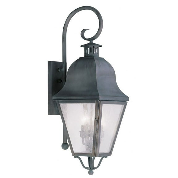 Livex Lighting Amwell 3 Light Outdoor Wall Lantern