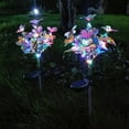 thumbnail image 2 of Lámpara Adorno Jardín Mariposa LED Impermeable para Exteriores (2 Uds.), 2 of 9