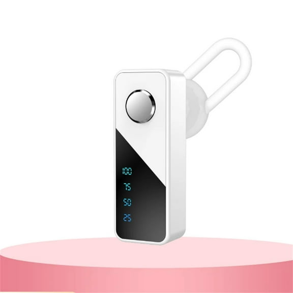 Oggfader Wireless Earbuds Ear Stereo In ear Earphones Bluetooth Headphones Handsfree Wireless Headset Business Headset Drive Call Sports Earphones White