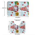 thumbnail image 3 of Yiaed Funny Christmas Gnome Print Bathroom Mat Set 2 Pieces Mat Anti-Skid Pad Ultra Soft and Absorbent Bathroom Bath Mat Contour Bath Rugs for Toilet Base, 3 of 6