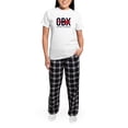 thumbnail image 5 of CafePress - Outer Banks Shark Pajamas - Women's Short Sleeve Print T-Shirt and Pants Light Cotton Pajama Set, 5 of 7