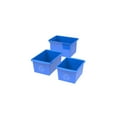 thumbnail image 6 of Storex 4 Gallon Open Recycle Bin, Blue, 6-Pack, 6 of 7