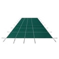 thumbnail image 7 of Pool Cover 14x26 ft Rectangular, Winter Inground Pool Cover, Triple Stitched PP Mesh, Safety Cover w/Installation Hardware - Green, 7 of 7