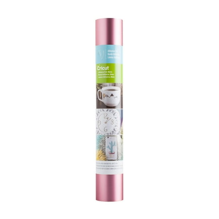 Cricut® Premium Vinyl™ Metallic – Removable/Matte, Pink, 12" x 48"