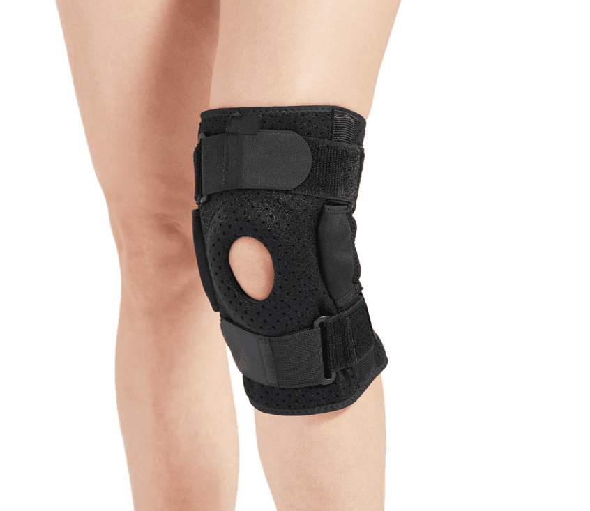 Articulated knee brace for men and women, knee support for tendon