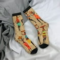 thumbnail image 5 of KLL Dancing African Women Print Cool Socks Men's Women's Crew Socks Funny Crazy Novelty Stockings, 5 of 6