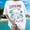 White, variant on QHWAUAKFBN T Shirts For Women Loose Fit Oversize Loose Fit Short Sleeve Style Summer Tshirts Top