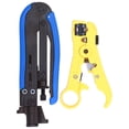 thumbnail image 2 of Coaxial Cable Extrusion , Press Accurately Coaxial Cable Stripper Easy Use Convenient Cutting  for General Round Wire Stripping, 2 of 8