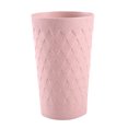 thumbnail image 2 of Cheers Travel Home Plastic Rhombus Pattern Solid Color Brushing Teeth Gargle Water Cup, 2 of 2