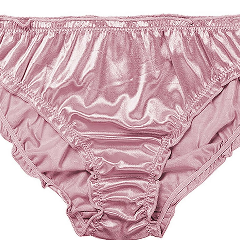 Bulk-buy Intiflower Pink Sweet Sexy Woman Satin Panty Comfortable