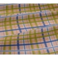 thumbnail image 5 of oneOone Viscose Jersey Peach Fabric Madras Check Sewing Fabric By The Yard Printed Diy Clothing Sewing Supplies 60 Inch Wide, 5 of 5