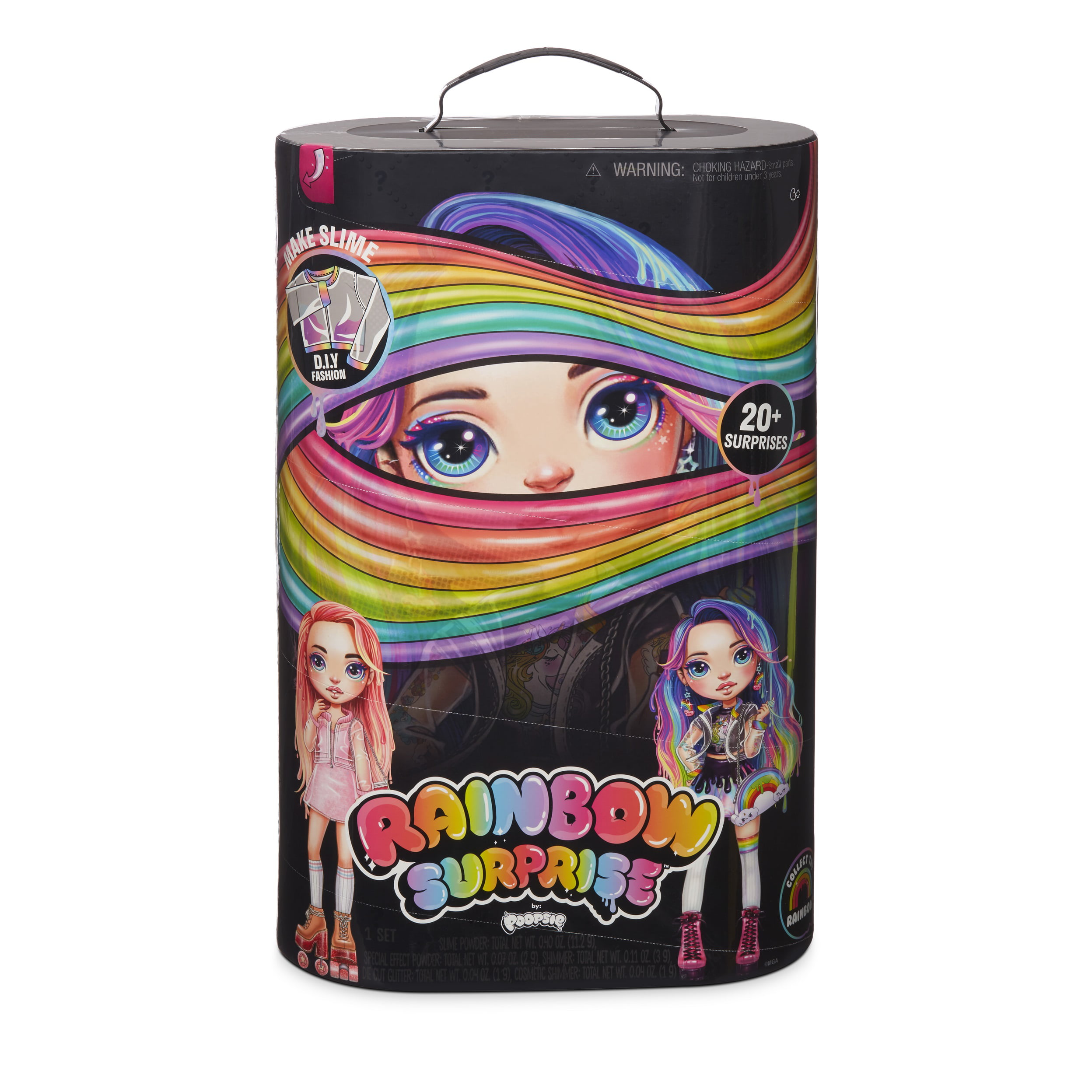 Toyland® 27 Poopsie Slime Surprise Rainbow Brightstar Girl Foil Balloon -  Party Decorations
