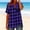 Purple, variant on BUIGTTKLOP Women Loose Casual Linen Short Sleeved Tops Button-up Shirt