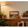 thumbnail image 4 of Vintage Carved Gold Frame Canvas Wall Art 3D Textured Abstract Mountain Relief Painting Picture Wall Decor Watercolor Boho Iandscape Poster Print Artwork for Living Room Bedroom Home Decoration, 4 of 18