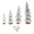 thumbnail image 3 of Decoraciones de Navidad BLESIY Árboles de Nieve Rústico Miniatura 4 Piezas, 3 of 8