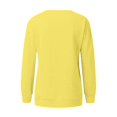 thumbnail image 5 of Chemises de Compression à Manches Longues pour Femmes à Col Rond Uni Plus Sweat-Shirt Oversize Ample Pulls à la Mode des Hauts Légers pour les Femmes de Grande Taille, 5 of 5