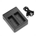 thumbnail image 3 of Battery Charging Hub Charging 2 Batteries Action Camera Charging Station Compatible for SJCAM/SJ4000/F60/F68 Cameras, 3 of 9
