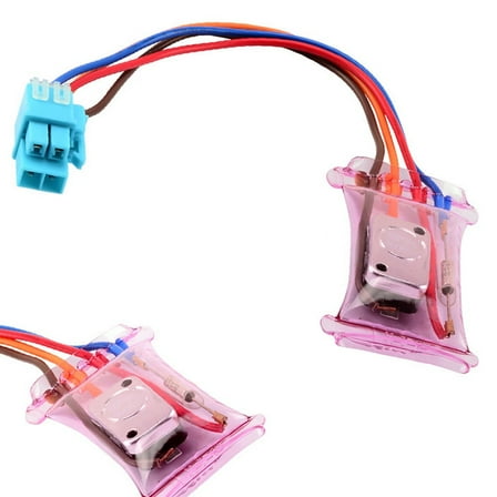 yaaqii Bimetallic Replacement Refrigerator Defrost Thermostat 4 Wire -7 Degrees