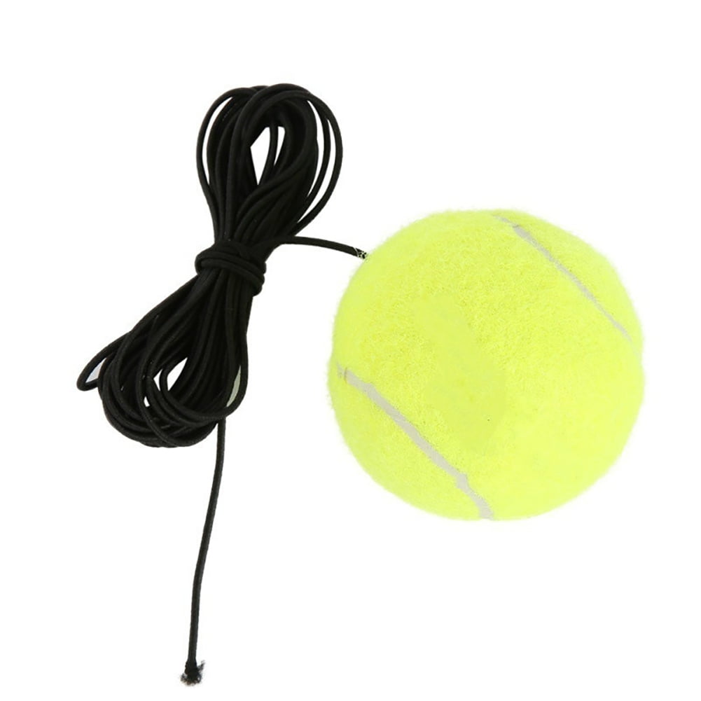 1 Pcs Elastic Rubber Band Tennis Ball Practice Training Belt Line Cord Tool 
