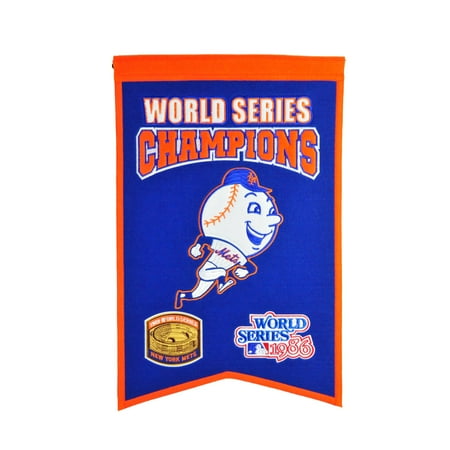 New York Mets Pencil - Winning Streak - MLB Champions World Series Banner, New York Mets