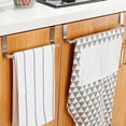 thumbnail image 3 of Mosiee 23/26Cm Over Kitchen Cabinet Door Tea Hand Towel Rail Holder Hanger Storage New, 3 of 9
