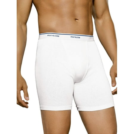 NEW Men's 4pk Classic White Boxer Briefs