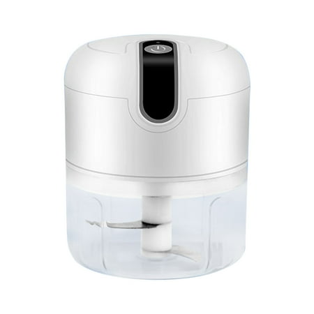 

FTjfrsbc 100ml Electric Garlic Masher Mini Garlic Mud Masher Kitchen Accessories (White)
