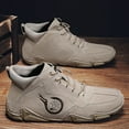 thumbnail image 5 of Sngxgn Men's Sport Gym Running Shoes Walking Shoes Casual Lace up Lightweight(Beige,45), 5 of 8