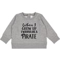 thumbnail image 2 of Inktastic Pirate Future Childs Baby Sweatshirt, 2 of 4