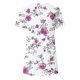 thumbnail image 5 of Blusas de Manga Corta para las Mujeres Botón Impreso Cuello Redondo Top Casual, Blusas para las Mujeres Casual, 5 of 5