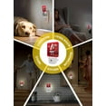 thumbnail image 6 of Christmas Night Lights Auto Sensor Santa Claus Bells Plug-in LED Nightlights Dusk to Dawn for Living Room, Bedroom, Bathroom, Hallway, Stairways Wall Decor, Red Snowflake Merry Christmas Night Light, 6 of 9