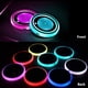 thumbnail image 1 of Paquete de 2 luces LED para portavasos de coche 7 colores cambiantes, 1 of 8