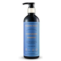 Majestic Style Vegan & Organic Moisturizing Shampoo 16.6 fl oz, Sulfate Free, Paraben Free, Sulfate Free, Healthy Hair