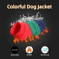 thumbnail image 3 of Colorful Dog Coat, Reversible Dog Winter Jacket Warm Pet Vest, Waterproof Dog Cold Weather Clothes Puppy Apparel for Small Medium Large Dogs, 3 of 7