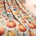 thumbnail image 3 of Fall Pumpkins and Leaves Pattern Blanket,Comfortable Soft Lamb Wool Throw Blanket,All Season,Warm Lightweight Blankets for Sofa Bed Couch Living Room Chair,60"x80", 3 of 4