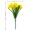 Yellow, variant on Mosiee 3Pcs Realistic Daffodil Flower Bouquet - 4 Colors for Home & Wedding Decor Yellow