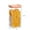 Orange #3, variant on Large Kitchen Food Storage Container | Airtight Sealed Cereal & Dry Goods Storage Tank | Transparent Plastic with Wide Mouth for Easy Cleaning | Stackable Design Saves Space | 1-Pack