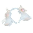 thumbnail image 1 of Sheep Ear Headband Ear Hair Hoop Hairband Plush Ears Headband Animal Cosplay beige, 1 of 8