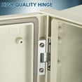 thumbnail image 6 of VEVOR Fiberglass Nema 3X Electronic Equipment Enclosure Box Ip65 Weatherproof Wall-Mounted 11.8 x 9.8 x 5.5", 6 of 10