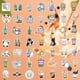 thumbnail image 2 of Boba Stickers 105PCS Kawaii Bubble Tea Stickers,Drink Stickers, Vinyl Cute Tea Stickers Gifts,Asthetic Stickers,Water Bottle Sticker Pack for Teens Gi, 2 of 4