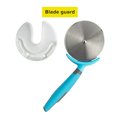 thumbnail image 5 of Tasty Classic Jumbo Pizza Cutter Wheel with Stainless Steel Blade and Blade Guard, Tasty Blue, 5 of 6