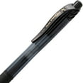 thumbnail image 3 of Pentel EnerGel-X Gel Pen, (0.7mm) Metal Tip, Medium Black Line,2-Pk, 3 of 5