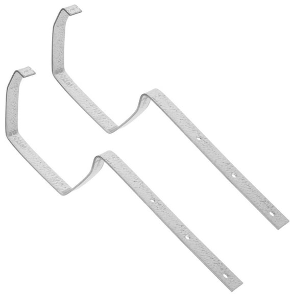 2Pcs Gutter Downspout Extensions 160mm Eaves Rainwater Diverter with Brackets for Easy Installation