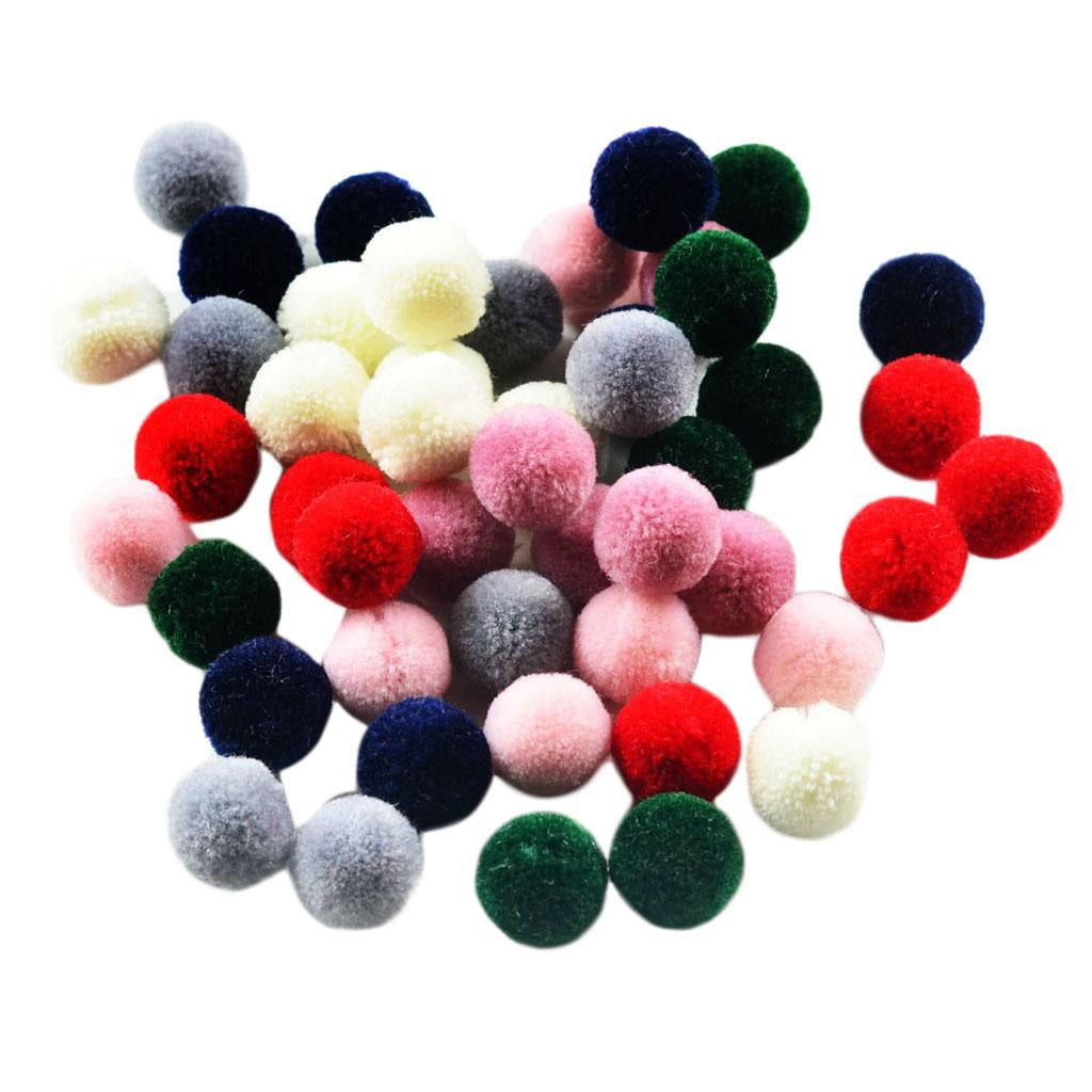 260 Pompones De Colores Para Manualidades – Bolas De Fieltro Surtidas De 1 A 3 Cm – Ideales Para Decoración, Pascua Y Proyectos DIY Con Niños