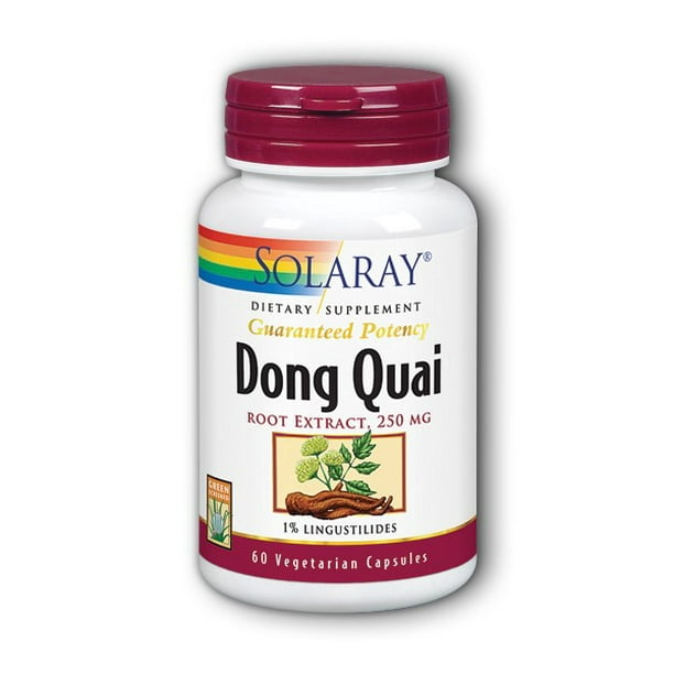 Solaray Dong Quai Root Extract 250 mg 60 Capsules