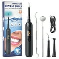 thumbnail image 1 of AFD Electric Plaque Remover for Teeth, Ultrasonic Tooth Cleaner Dental Calculus Remover with LED Display Teeth Cleaning Kit Safe for Both Adult Kids (Black-A), 1 of 8