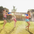 thumbnail image 2 of Pistola de agua, paquete de 2 pistolas de agua para niños y adultos, gatillo de alta capacidad y disparo rápido, juguete de verano para piscinas, fiestas, playa, arena y batallas acuáticas., 2 of 8