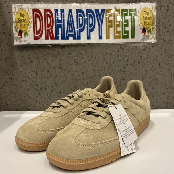 Adi-das Originals Samba OG Men's Casual Shoes Beige Suede JI3210 New